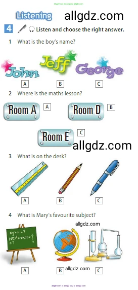 Английский язык (english), 5 класс Учебник (Student's book), авторы: Ваулина Юлия Евгеньевна (Vaulina Julia), Дули Дженни (Dooley Jenny), Подоляко Ольга Евгеньевна (Podolyako Olga), Эванс Вирджиния (Evans Virginia), издательство Просвещение, Москва, 2023, жёлтого цвета, страница 30, номер 4, Условие 2023-2027