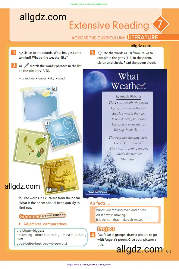 Английский язык (english), 5 класс Учебник (Student's book), авторы: Ваулина Юлия Евгеньевна (Vaulina Julia), Дули Дженни (Dooley Jenny), Подоляко Ольга Евгеньевна (Podolyako Olga), Эванс Вирджиния (Evans Virginia), издательство Просвещение, Москва, 2023, жёлтого цвета, страница 93