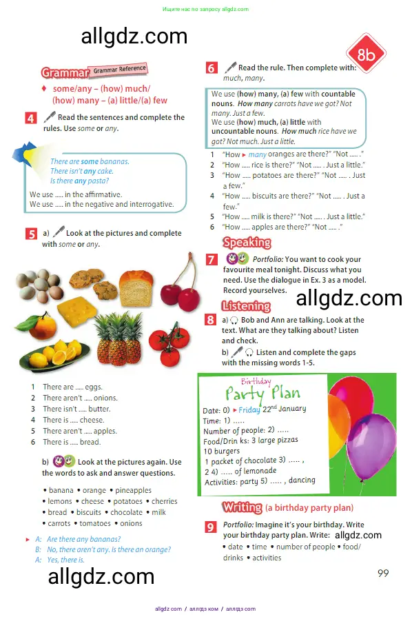 Английский язык (english), 5 класс Учебник (Student's book), авторы: Ваулина Юлия Евгеньевна (Vaulina Julia), Дули Дженни (Dooley Jenny), Подоляко Ольга Евгеньевна (Podolyako Olga), Эванс Вирджиния (Evans Virginia), издательство Просвещение, Москва, 2023, жёлтого цвета, страница 99
