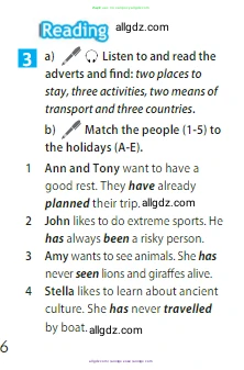 Английский язык (english), 5 класс Учебник (Student's book), авторы: Ваулина Юлия Евгеньевна (Vaulina Julia), Дули Дженни (Dooley Jenny), Подоляко Ольга Евгеньевна (Podolyako Olga), Эванс Вирджиния (Evans Virginia), издательство Просвещение, Москва, 2023, жёлтого цвета, страница 116, номер 3, Условие 2023-2027