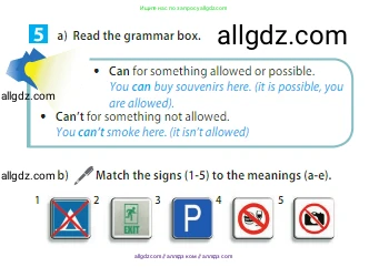 Английский язык (english), 5 класс Учебник (Student's book), авторы: Ваулина Юлия Евгеньевна (Vaulina Julia), Дули Дженни (Dooley Jenny), Подоляко Ольга Евгеньевна (Podolyako Olga), Эванс Вирджиния (Evans Virginia), издательство Просвещение, Москва, 2023, жёлтого цвета, страница 117, номер 5, Условие 2023-2027