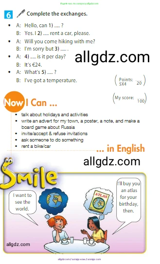 Английский язык (english), 5 класс Учебник (Student's book), авторы: Ваулина Юлия Евгеньевна (Vaulina Julia), Дули Дженни (Dooley Jenny), Подоляко Ольга Евгеньевна (Podolyako Olga), Эванс Вирджиния (Evans Virginia), издательство Просвещение, Москва, 2023, жёлтого цвета, страница 124, номер 6, Условие 2023-2027