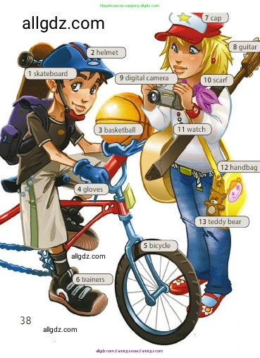 Английский язык (english), 5 класс Учебник (Student's book), авторы: Ваулина Юлия Евгеньевна (Vaulina Julia), Дули Дженни (Dooley Jenny), Подоляко Ольга Евгеньевна (Podolyako Olga), Эванс Вирджиния (Evans Virginia), издательство Просвещение, Москва, 2023, жёлтого цвета, страница 38, номер 1, Условие 2023-2027 (продолжение 2)