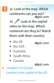 Английский язык (english), 5 класс Учебник (Student's book), авторы: Ваулина Юлия Евгеньевна (Vaulina Julia), Дули Дженни (Dooley Jenny), Подоляко Ольга Евгеньевна (Podolyako Olga), Эванс Вирджиния (Evans Virginia), издательство Просвещение, Москва, 2023, жёлтого цвета, страница 43, номер 1, Условие 2023-2027 (продолжение 2)