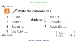 Английский язык (english), 5 класс Учебник (Student's book), авторы: Ваулина Юлия Евгеньевна (Vaulina Julia), Дули Дженни (Dooley Jenny), Подоляко Ольга Евгеньевна (Podolyako Olga), Эванс Вирджиния (Evans Virginia), издательство Просвещение, Москва, 2023, жёлтого цвета, страница 44, номер 2, Условие 2023-2027