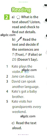 Английский язык (english), 5 класс Учебник (Student's book), авторы: Ваулина Юлия Евгеньевна (Vaulina Julia), Дули Дженни (Dooley Jenny), Подоляко Ольга Евгеньевна (Podolyako Olga), Эванс Вирджиния (Evans Virginia), издательство Просвещение, Москва, 2023, жёлтого цвета, страница 56, номер 2, Условие 2023-2027