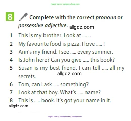 Английский язык (english), 5 класс Учебник (Student's book), авторы: Ваулина Юлия Евгеньевна (Vaulina Julia), Дули Дженни (Dooley Jenny), Подоляко Ольга Евгеньевна (Podolyako Olga), Эванс Вирджиния (Evans Virginia), издательство Просвещение, Москва, 2023, жёлтого цвета, страница 57, номер 8, Условие 2023-2027