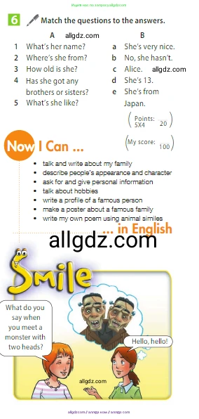 Английский язык (english), 5 класс Учебник (Student's book), авторы: Ваулина Юлия Евгеньевна (Vaulina Julia), Дули Дженни (Dooley Jenny), Подоляко Ольга Евгеньевна (Podolyako Olga), Эванс Вирджиния (Evans Virginia), издательство Просвещение, Москва, 2023, жёлтого цвета, страница 64, номер 6, Условие 2023-2027