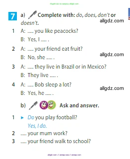 Английский язык (english), 5 класс Учебник (Student's book), авторы: Ваулина Юлия Евгеньевна (Vaulina Julia), Дули Дженни (Dooley Jenny), Подоляко Ольга Евгеньевна (Podolyako Olga), Эванс Вирджиния (Evans Virginia), издательство Просвещение, Москва, 2023, жёлтого цвета, страница 69, номер 7, Условие 2023-2027