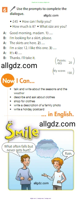 Английский язык (english), 5 класс Учебник (Student's book), авторы: Ваулина Юлия Евгеньевна (Vaulina Julia), Дули Дженни (Dooley Jenny), Подоляко Ольга Евгеньевна (Podolyako Olga), Эванс Вирджиния (Evans Virginia), издательство Просвещение, Москва, 2023, жёлтого цвета, страница 94, номер 6, Условие 2023-2027