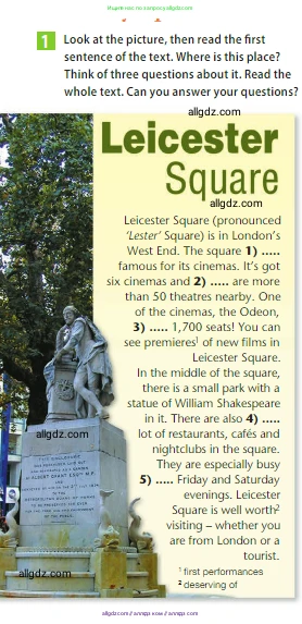 Английский язык (english), 5 класс Учебник (Student's book), авторы: Ваулина Юлия Евгеньевна (Vaulina Julia), Дули Дженни (Dooley Jenny), Подоляко Ольга Евгеньевна (Podolyako Olga), Эванс Вирджиния (Evans Virginia), издательство Просвещение, Москва, 2023, жёлтого цвета, страница 111, номер 1, Условие 2023-2027