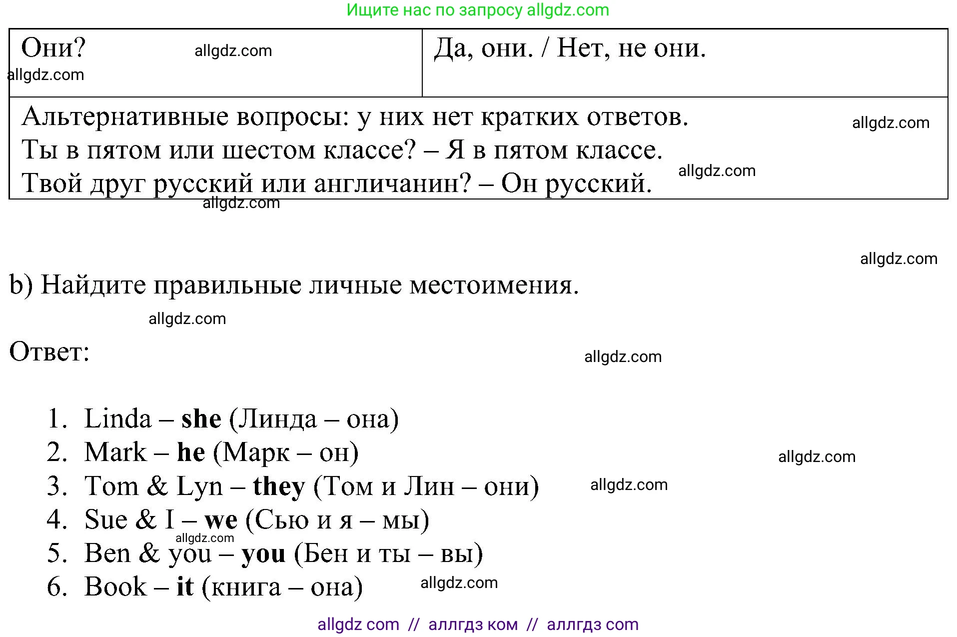 Английский язык (english), 5 класс Учебник (Student's book), авторы: Ваулина Юлия Евгеньевна (Vaulina Julia), Дули Дженни (Dooley Jenny), Подоляко Ольга Евгеньевна (Podolyako Olga), Эванс Вирджиния (Evans Virginia), издательство Просвещение, Москва, 2023, жёлтого цвета, страница 29, номер 6, Решение 1 (2023-2027) (продолжение 2)
