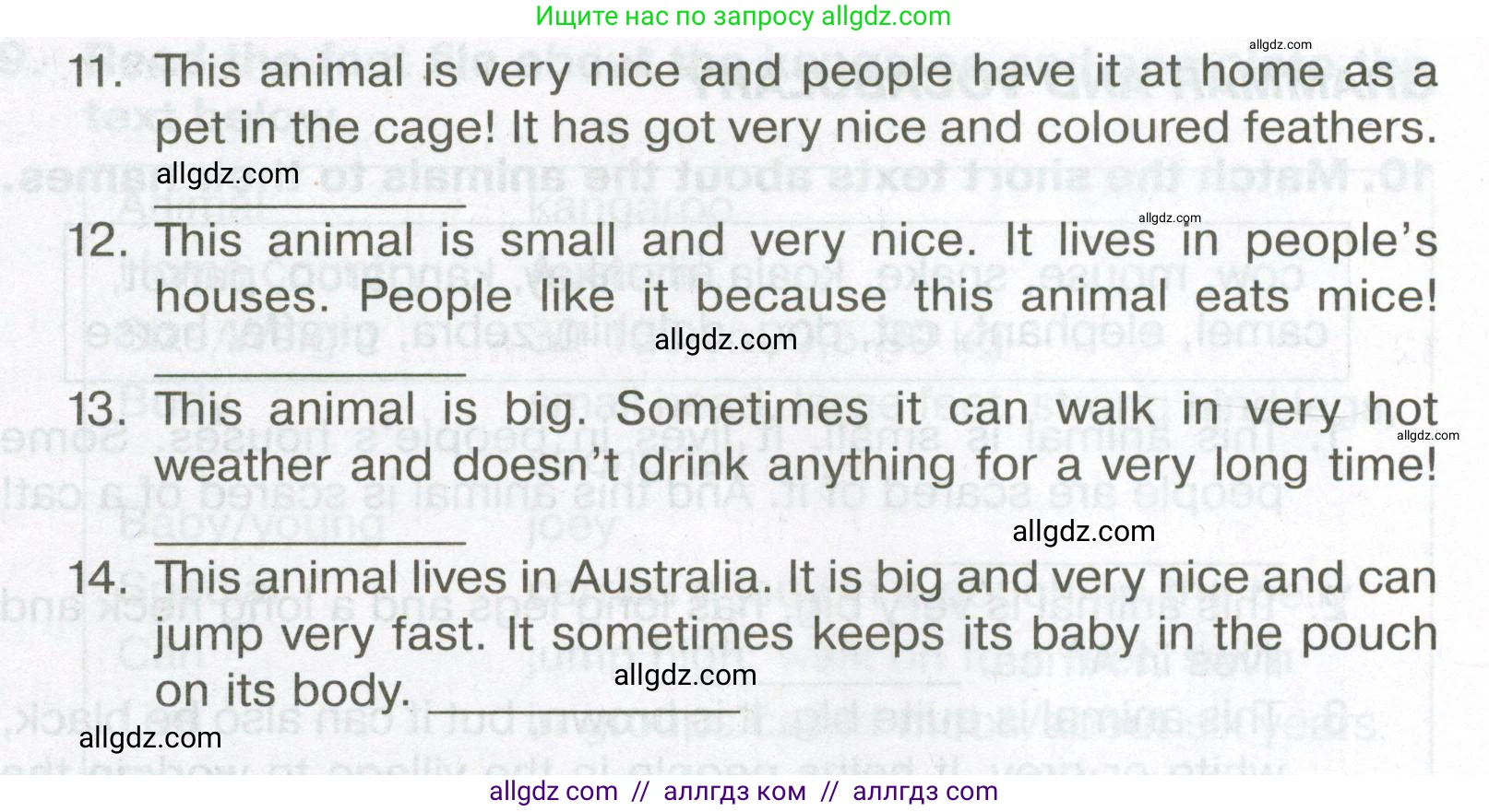 Английский язык (english), 5 класс Тренировочные упражнения в формате ОГЭ (ГИА), авторы: Ваулина Юлия Евгеньевна (Vaulina Julia), Подоляко Ольга Евгеньевна (Podolyako Olga), издательство Просвещение, Москва, 2023, оранжевого цвета, страница 57, номер 10, Условие (продолжение 2)