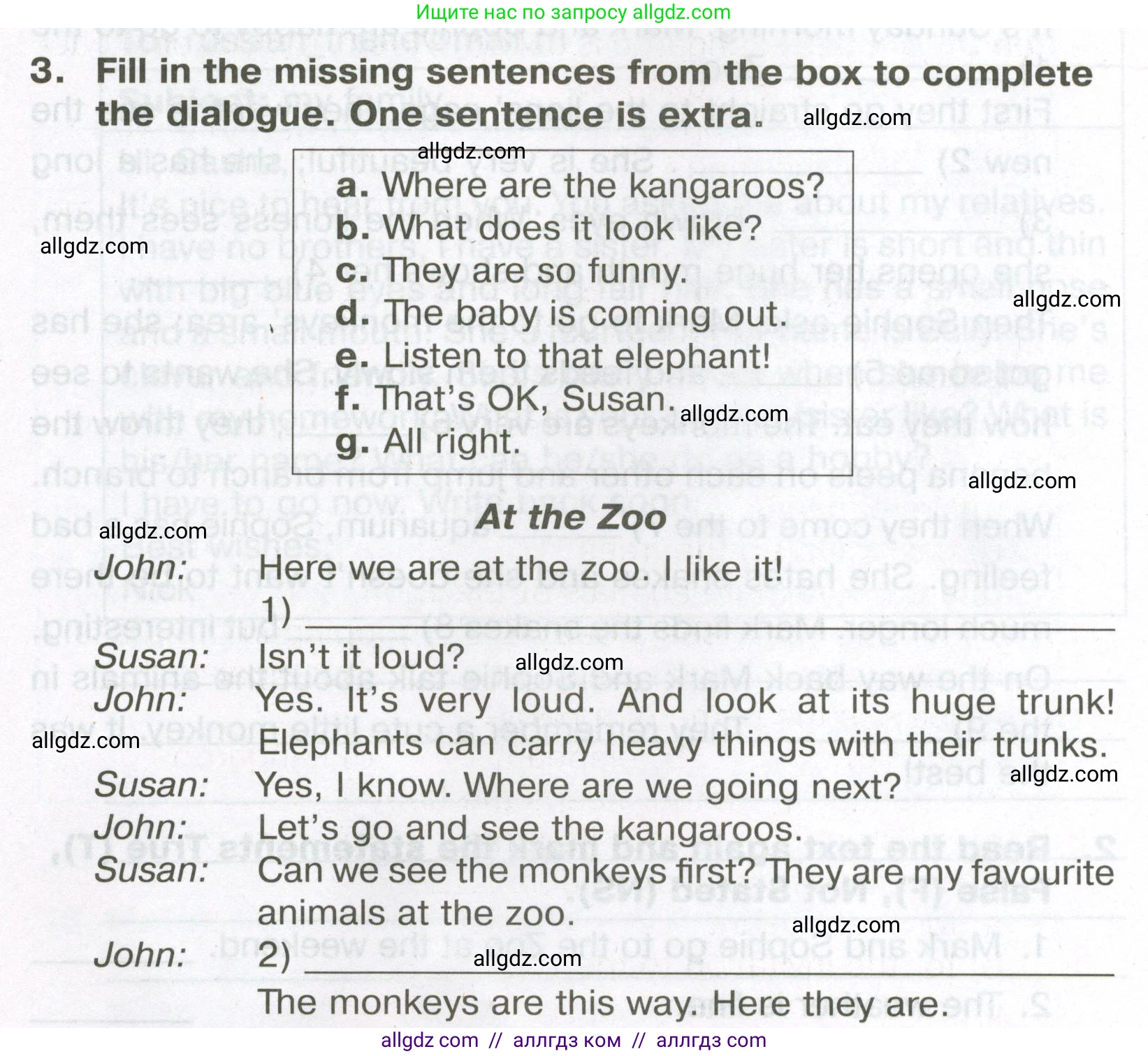 Английский язык (english), 5 класс Тренировочные упражнения в формате ОГЭ (ГИА), авторы: Ваулина Юлия Евгеньевна (Vaulina Julia), Подоляко Ольга Евгеньевна (Podolyako Olga), издательство Просвещение, Москва, 2023, оранжевого цвета, страница 50, номер 3, Условие