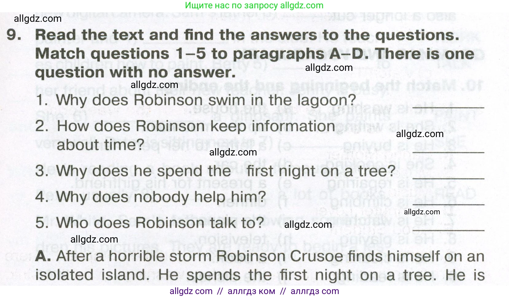 Английский язык (english), 5 класс Тренировочные упражнения в формате ОГЭ (ГИА), авторы: Ваулина Юлия Евгеньевна (Vaulina Julia), Подоляко Ольга Евгеньевна (Podolyako Olga), издательство Просвещение, Москва, 2023, оранжевого цвета, страница 69, номер 9, Условие