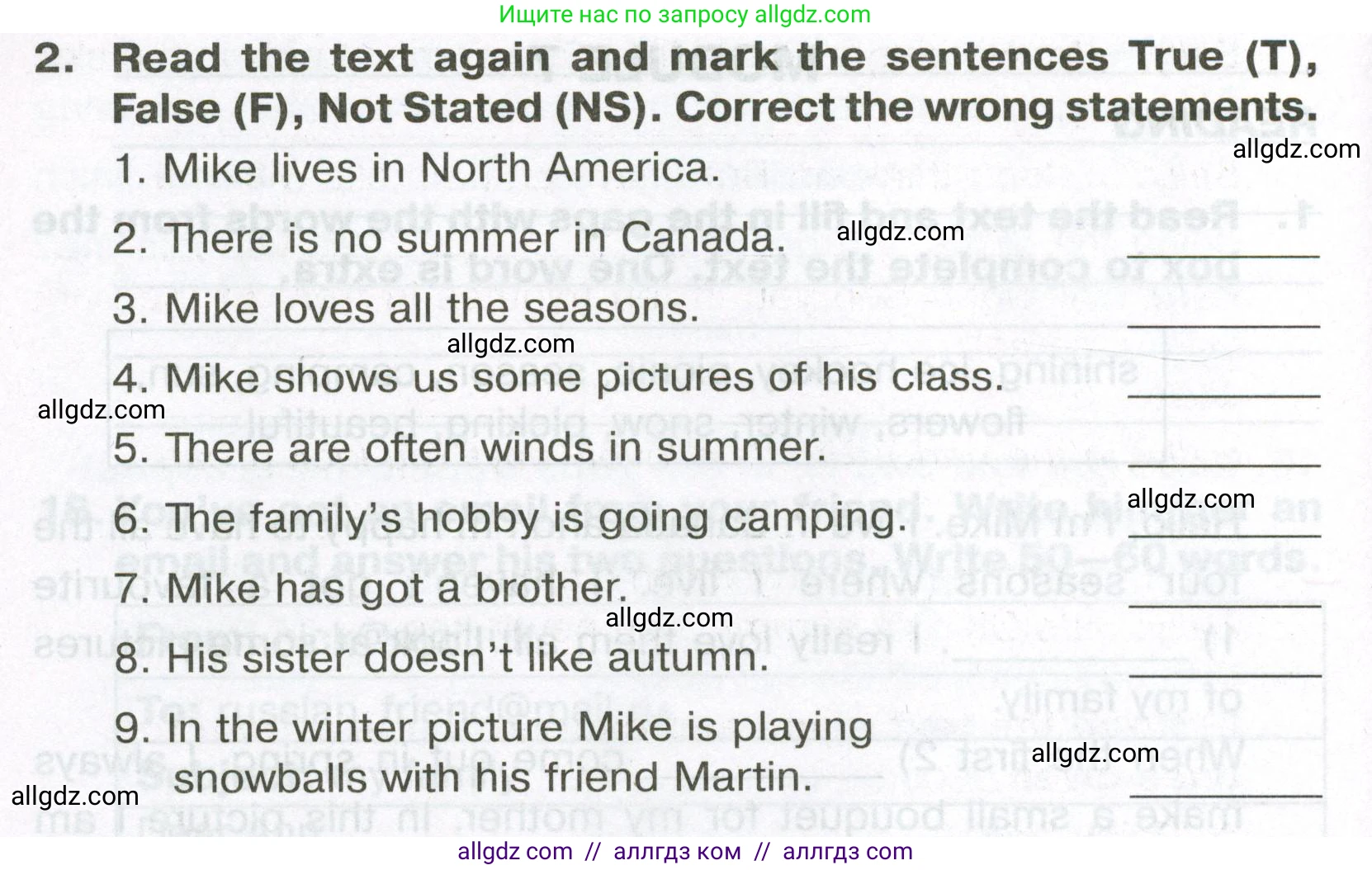 Английский язык (english), 5 класс Тренировочные упражнения в формате ОГЭ (ГИА), авторы: Ваулина Юлия Евгеньевна (Vaulina Julia), Подоляко Ольга Евгеньевна (Podolyako Olga), издательство Просвещение, Москва, 2023, оранжевого цвета, страница 76, номер 2, Условие