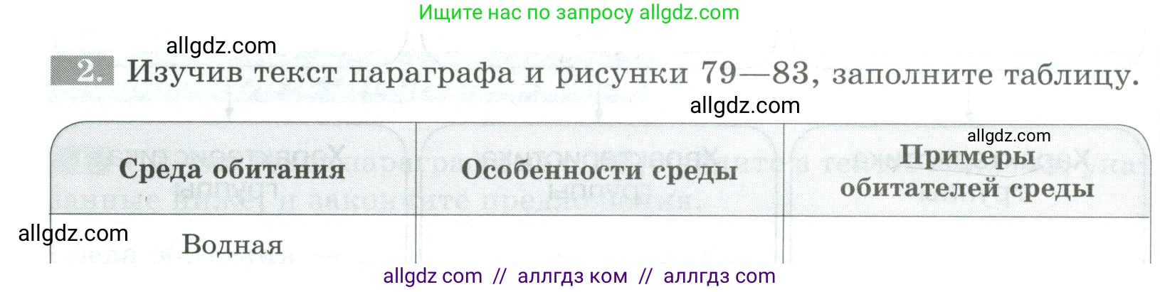Биология, 5 класс рабочая тетрадь, авторы: Пасечник Владимир Васильевич, Суматохин Сергей Витальевич, Швецов Глеб Геннадьевич, Гапонюк Зоя Георгиевна, Косарькова Марина Викторовна, издательство Просвещение, Москва, 2023, оранжевого цвета, страница 70, номер 2, Условие