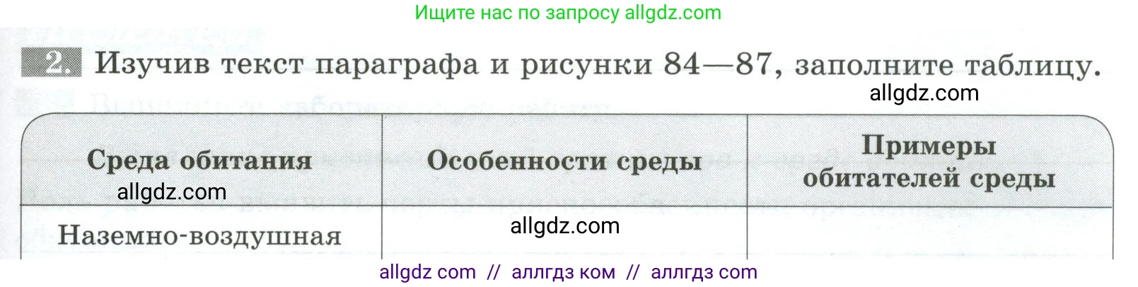 Биология, 5 класс рабочая тетрадь, авторы: Пасечник Владимир Васильевич, Суматохин Сергей Витальевич, Швецов Глеб Геннадьевич, Гапонюк Зоя Георгиевна, Косарькова Марина Викторовна, издательство Просвещение, Москва, 2023, оранжевого цвета, страница 71, номер 2, Условие