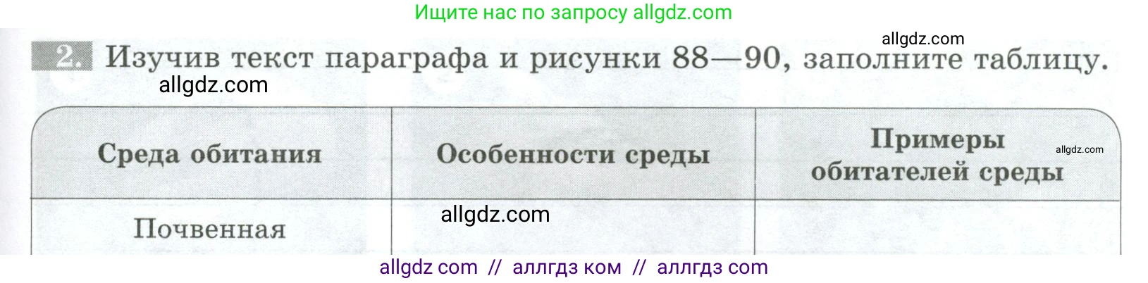 Биология, 5 класс рабочая тетрадь, авторы: Пасечник Владимир Васильевич, Суматохин Сергей Витальевич, Швецов Глеб Геннадьевич, Гапонюк Зоя Георгиевна, Косарькова Марина Викторовна, издательство Просвещение, Москва, 2023, оранжевого цвета, страница 73, номер 2, Условие