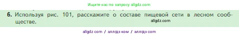 Биология, 5 класс Учебник, авторы: Пасечник Владимир Васильевич, Суматохин Сергей Витальевич, Гапонюк Зоя Георгиевна, Швецов Глеб Геннадьевич, издательство Просвещение, Москва, 2023, белого цвета, страница 133, номер 6, Условие