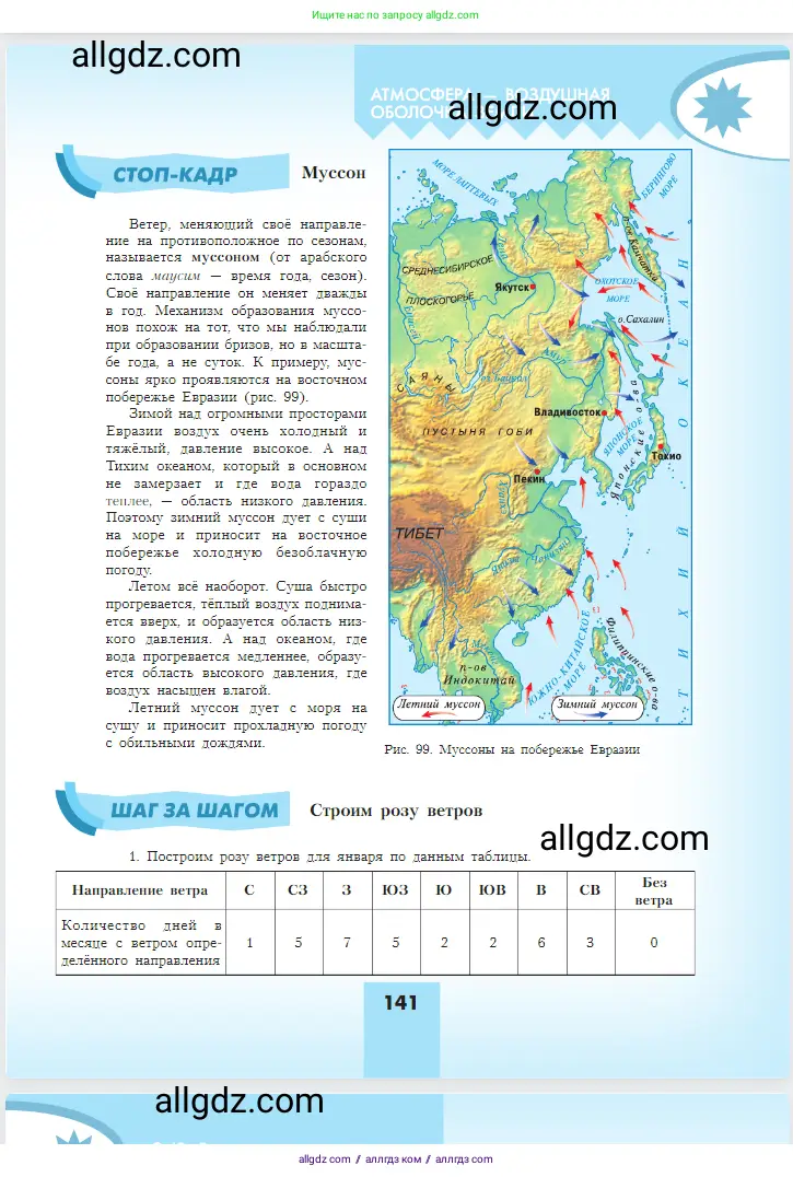 География, 5-6 класс Учебник, авторы: Алексеев Александр Иванович, Николина Вера Викторовна, Липкина Елена Карловна, Болысов Сергей Иванович, Кузнецова Галина Юрьевна, издательство Просвещение, Москва, 2023, жёлтого цвета, страница 141