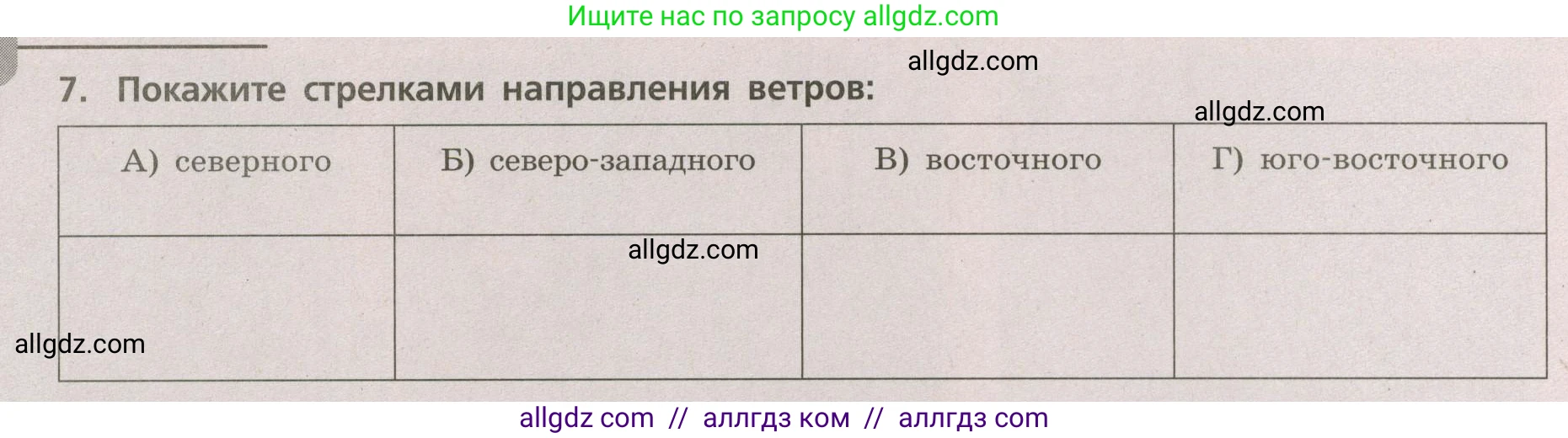 География, 5-6 класс Проверочные работы, авторы: Бондарева Мария Владимировна, Шидловский Игорь Михайлович, издательство Просвещение, Москва, 2023, жёлтого цвета, страница 42, номер 7, Условие