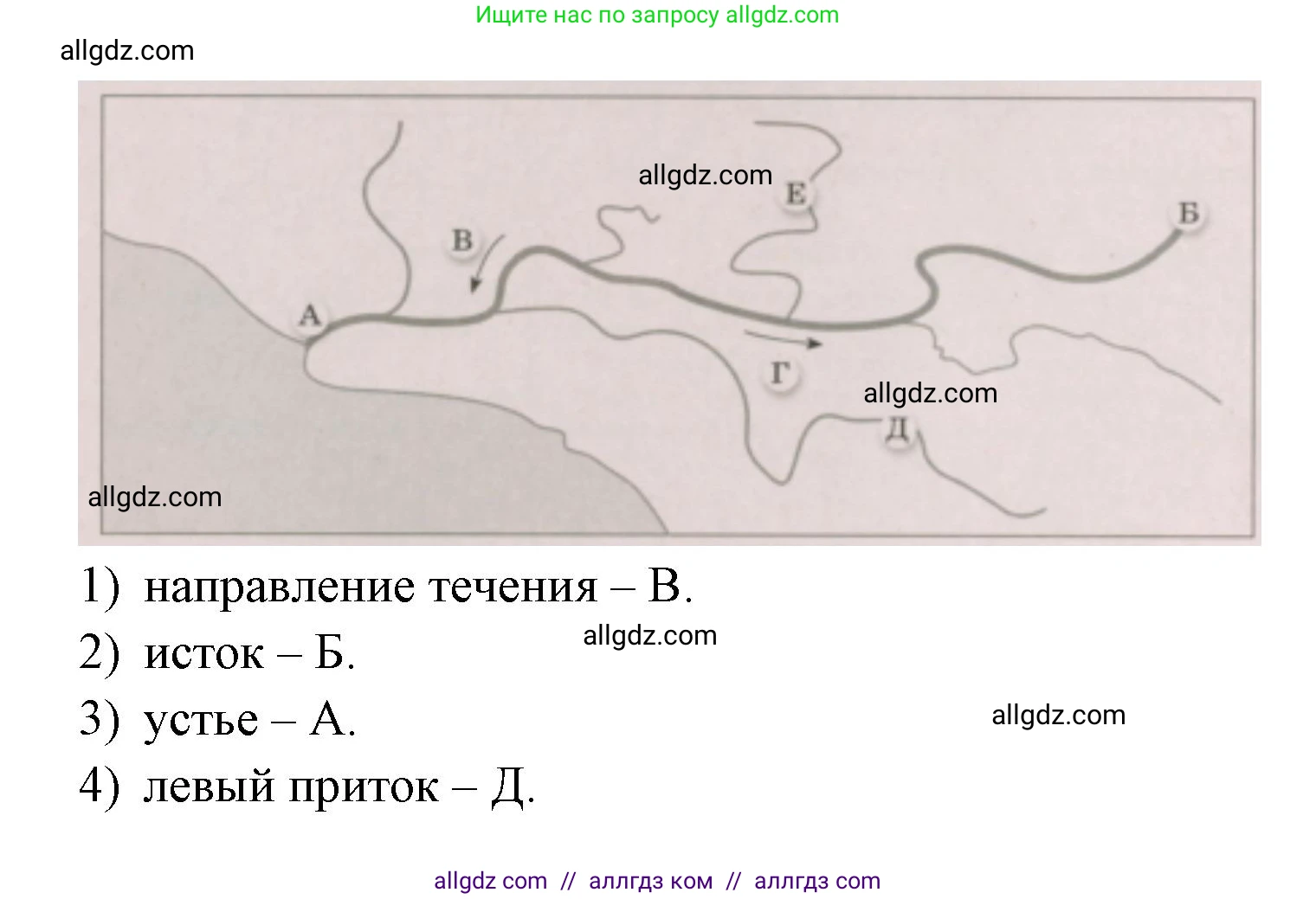 География, 5-6 класс Проверочные работы, авторы: Бондарева Мария Владимировна, Шидловский Игорь Михайлович, издательство Просвещение, Москва, 2023, жёлтого цвета, страница 34, номер 8, Решение (продолжение 2)