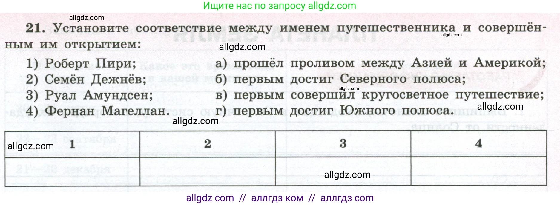 География, 5-6 класс Мой тренажёр, автор: Николина Вера Викторовна, издательство Просвещение, Москва, 2023, жёлтого цвета, страница 11, номер 21, Условие