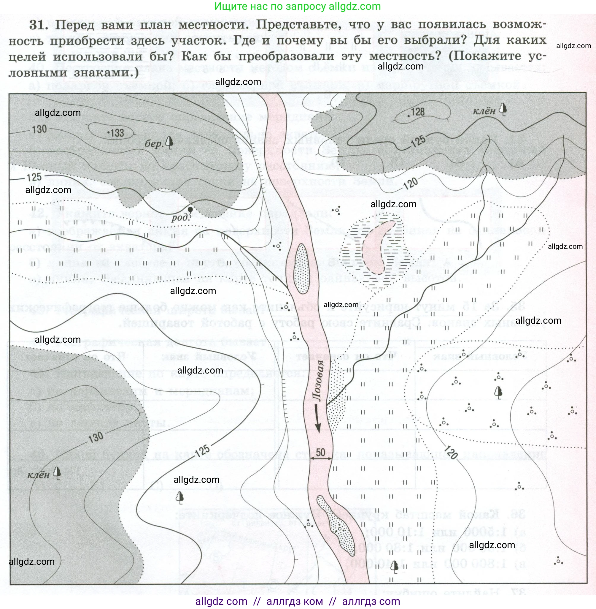 География, 5-6 класс Мой тренажёр, автор: Николина Вера Викторовна, издательство Просвещение, Москва, 2023, жёлтого цвета, страница 25, номер 31, Условие