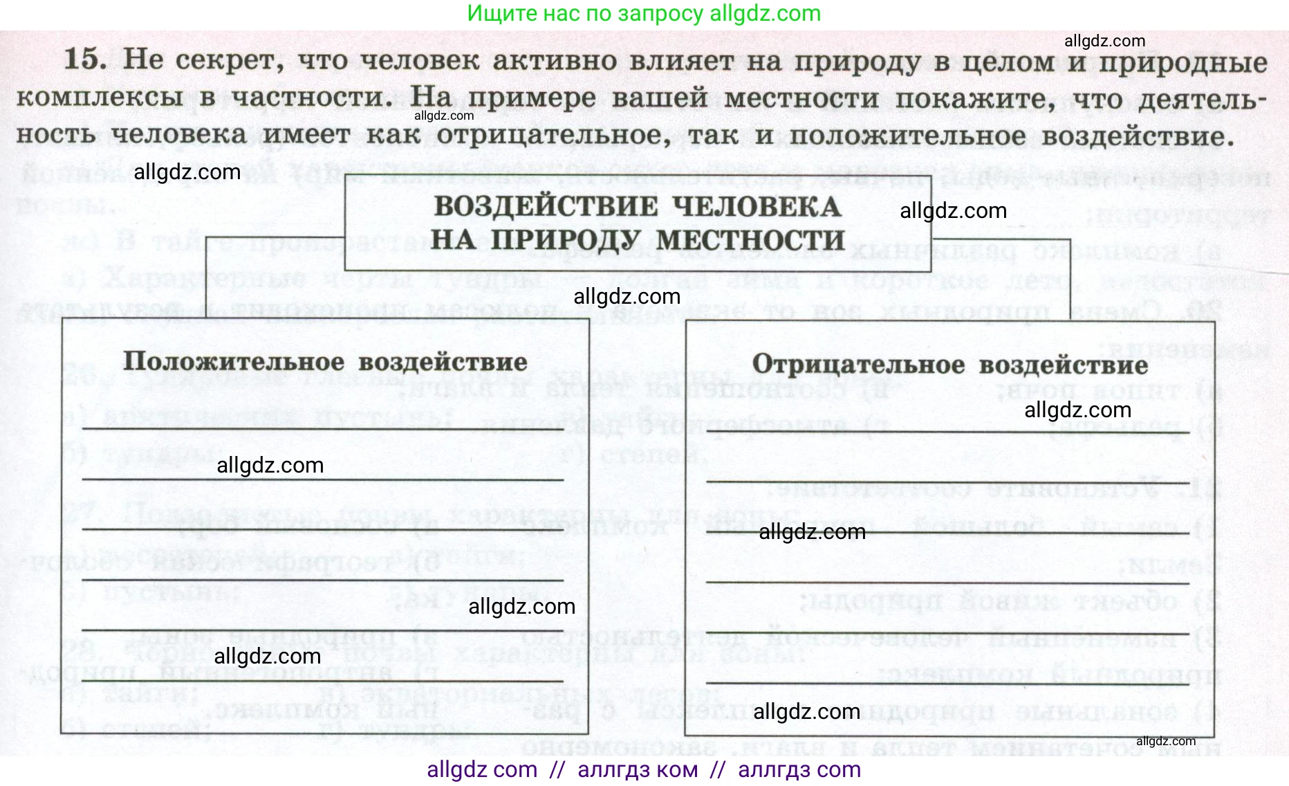География, 5-6 класс Мой тренажёр, автор: Николина Вера Викторовна, издательство Просвещение, Москва, 2023, жёлтого цвета, страница 75, номер 15, Условие