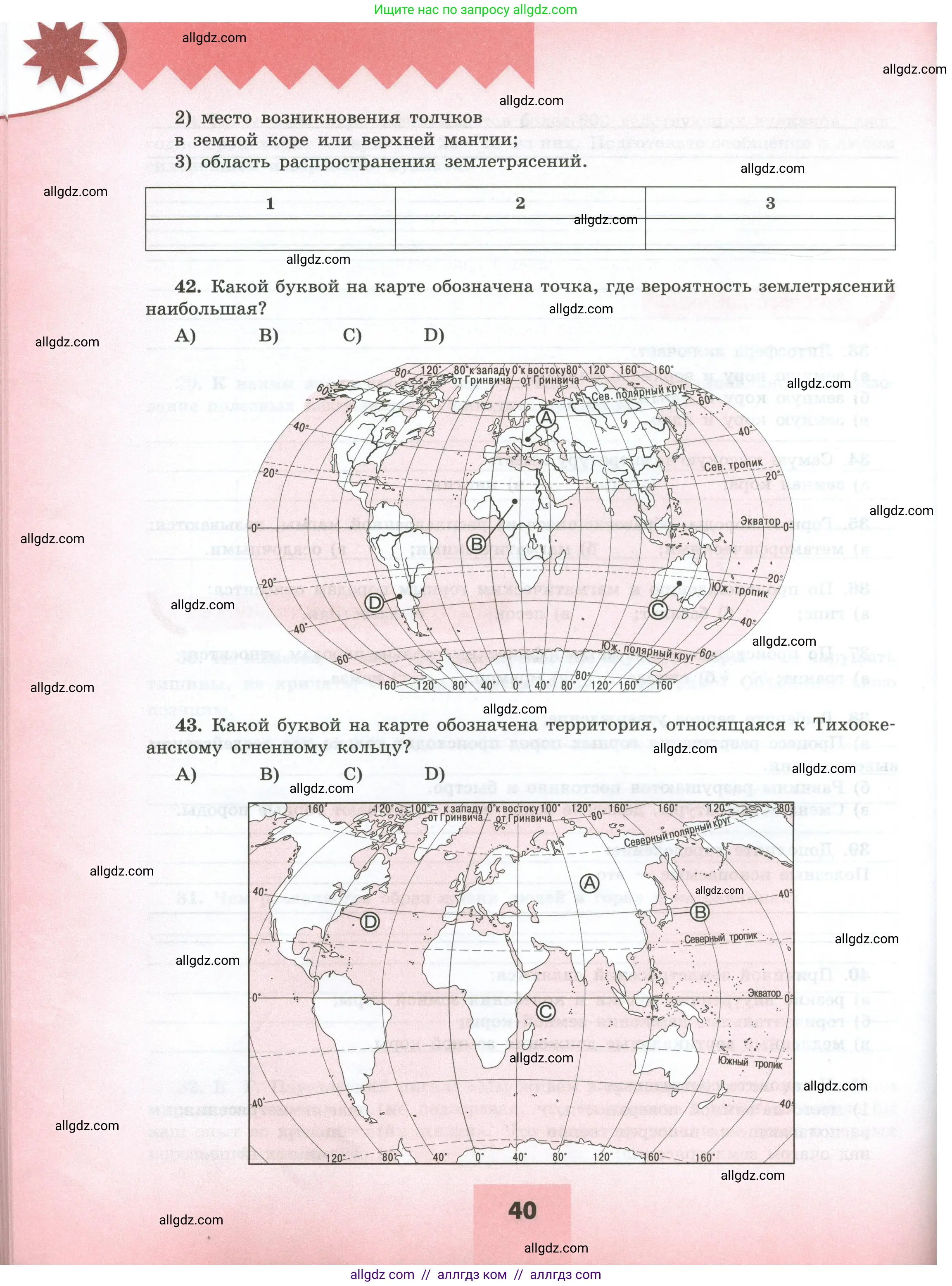 География, 5-6 класс Мой тренажёр, автор: Николина Вера Викторовна, издательство Просвещение, Москва, 2023, жёлтого цвета, страница 40