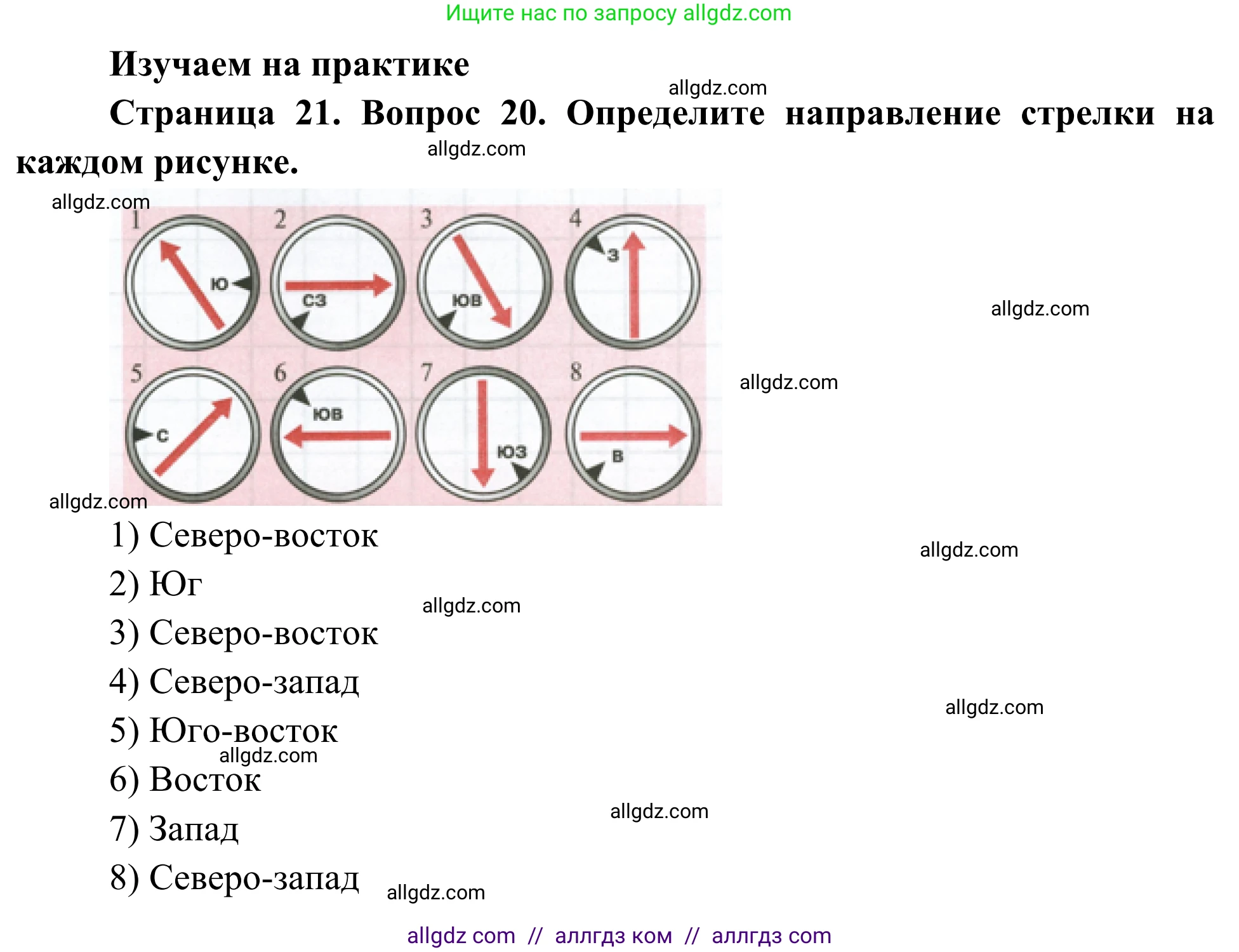География, 5-6 класс Мой тренажёр, автор: Николина Вера Викторовна, издательство Просвещение, Москва, 2023, жёлтого цвета, страница 21, номер 20, Решение