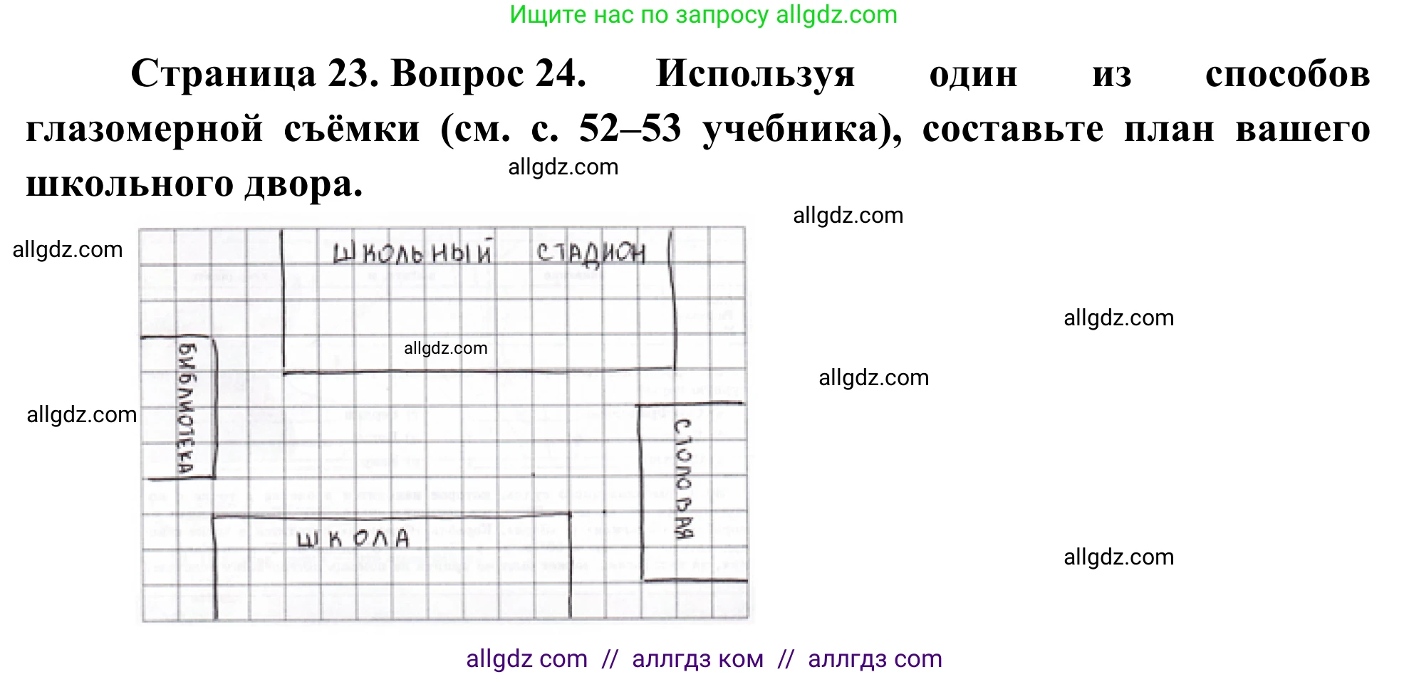 География, 5-6 класс Мой тренажёр, автор: Николина Вера Викторовна, издательство Просвещение, Москва, 2023, жёлтого цвета, страница 23, номер 24, Решение