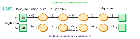 Математика, 5 класс Учебник, авторы: Виленкин Наум Яковлевич, Жохов Владимир Иванович, Чесноков Александр Семёнович, Александрова Лилия Александровна, Шварцбурд Семён Исаакович, издательство Просвещение, Москва, 2023, белого цвета, Часть 1, страница 40, номер 1.207, Условие