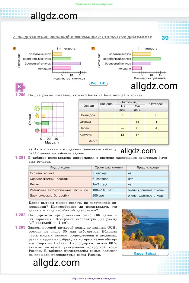 Математика, 5 класс Учебник, авторы: Виленкин Наум Яковлевич, Жохов Владимир Иванович, Чесноков Александр Семёнович, Александрова Лилия Александровна, Шварцбурд Семён Исаакович, издательство Просвещение, Москва, 2023, белого цвета, Часть 1, страница 39