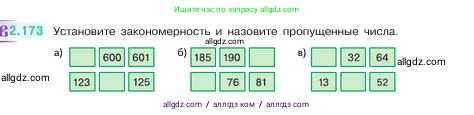 Математика, 5 класс Учебник, авторы: Виленкин Наум Яковлевич, Жохов Владимир Иванович, Чесноков Александр Семёнович, Александрова Лилия Александровна, Шварцбурд Семён Исаакович, издательство Просвещение, Москва, 2023, белого цвета, Часть 1, страница 66, номер 2.173, Условие