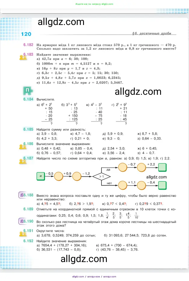 Математика, 5 класс Учебник, авторы: Виленкин Наум Яковлевич, Жохов Владимир Иванович, Чесноков Александр Семёнович, Александрова Лилия Александровна, Шварцбурд Семён Исаакович, издательство Просвещение, Москва, 2023, белого цвета, Часть 2, страница 120