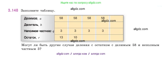 Математика, 5 класс Учебник, авторы: Виленкин Наум Яковлевич, Жохов Владимир Иванович, Чесноков Александр Семёнович, Александрова Лилия Александровна, Шварцбурд Семён Исаакович, издательство Просвещение, Москва, 2023, белого цвета, Часть 1, страница 95, номер 3.148, Условие