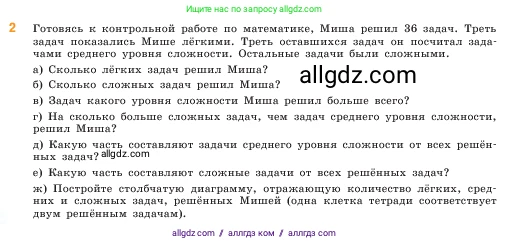 Математика, 5 класс Учебник, авторы: Виленкин Наум Яковлевич, Жохов Владимир Иванович, Чесноков Александр Семёнович, Александрова Лилия Александровна, Шварцбурд Семён Исаакович, издательство Просвещение, Москва, 2023, белого цвета, Часть 2, страница 20, номер 2, Условие