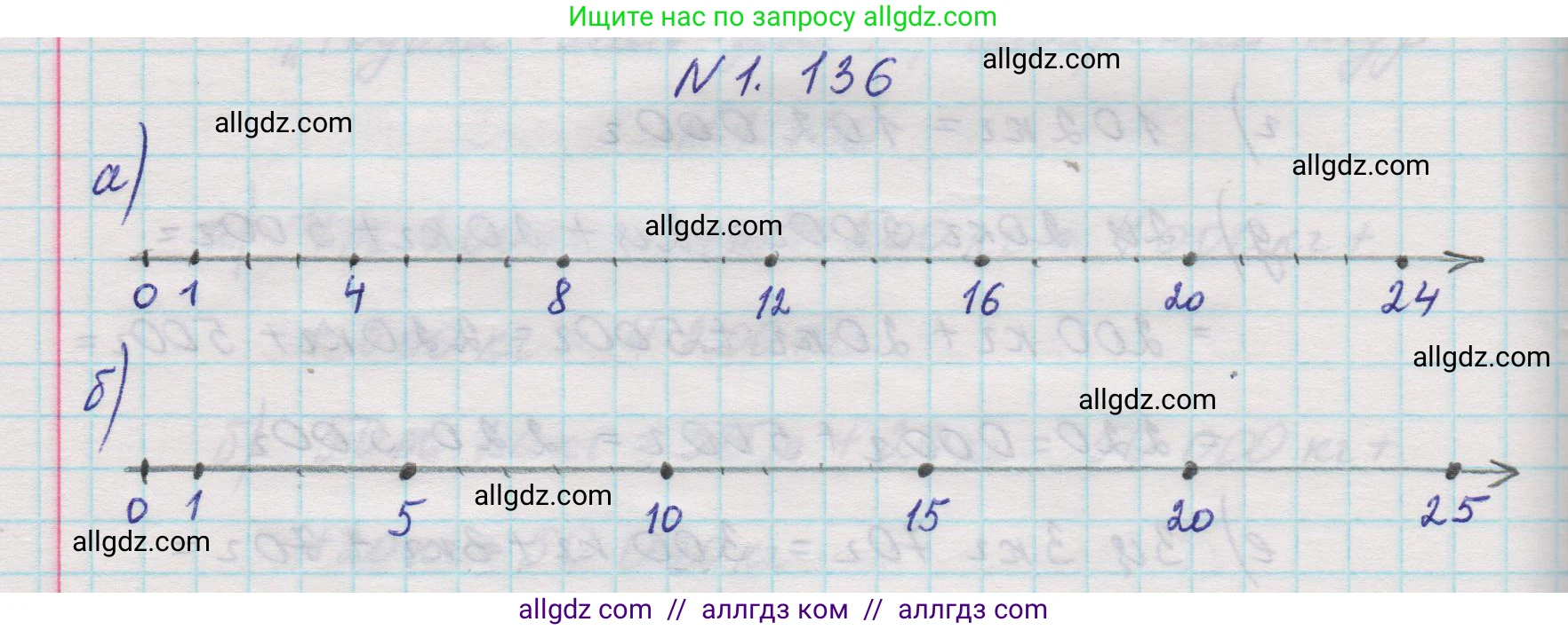 Математика, 5 класс Учебник, авторы: Виленкин Наум Яковлевич, Жохов Владимир Иванович, Чесноков Александр Семёнович, Александрова Лилия Александровна, Шварцбурд Семён Исаакович, издательство Просвещение, Москва, 2023, белого цвета, Часть 1, страница 29, номер 1.136, Решение 1