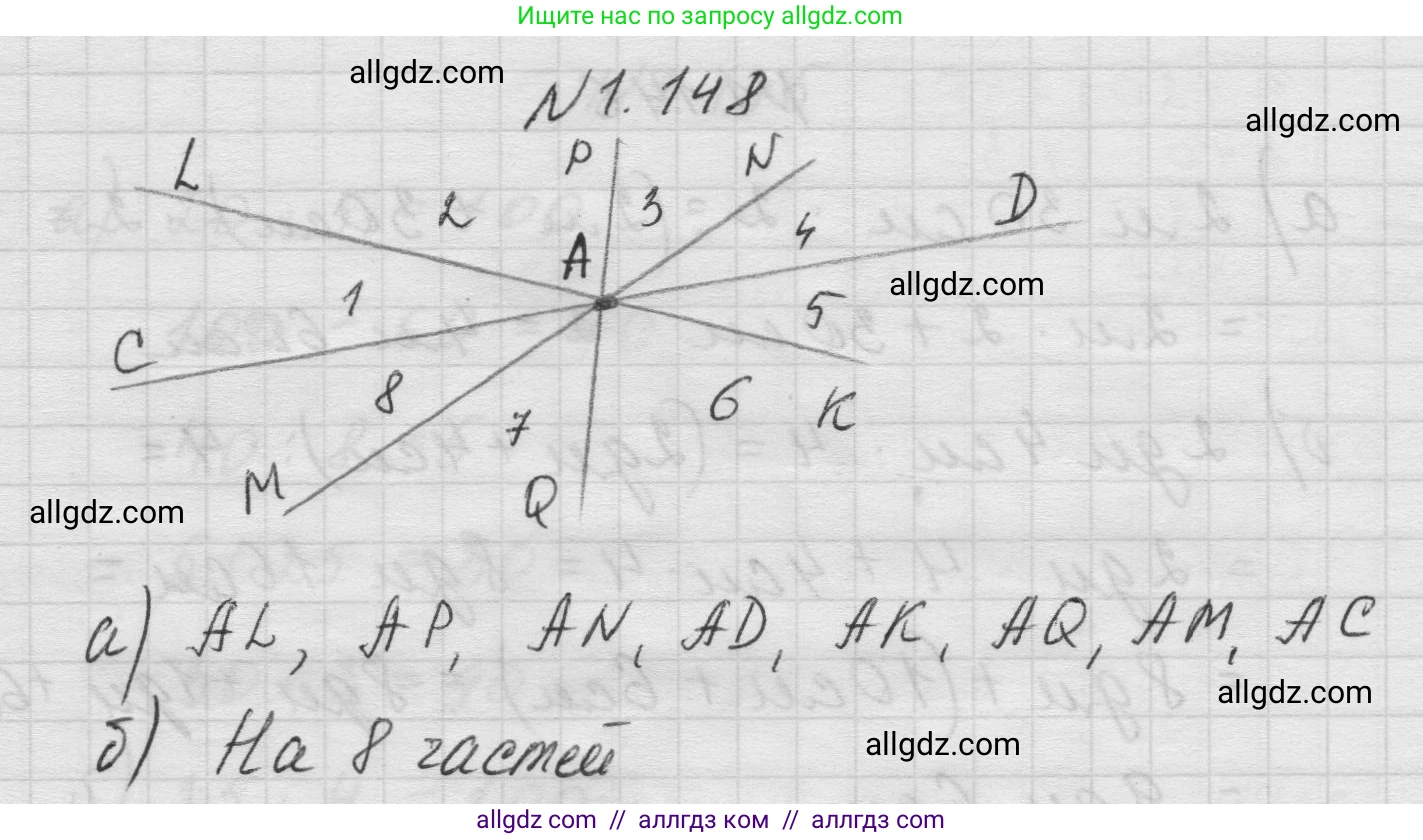 Математика, 5 класс Учебник, авторы: Виленкин Наум Яковлевич, Жохов Владимир Иванович, Чесноков Александр Семёнович, Александрова Лилия Александровна, Шварцбурд Семён Исаакович, издательство Просвещение, Москва, 2023, белого цвета, Часть 1, страница 31, номер 1.148, Решение 1