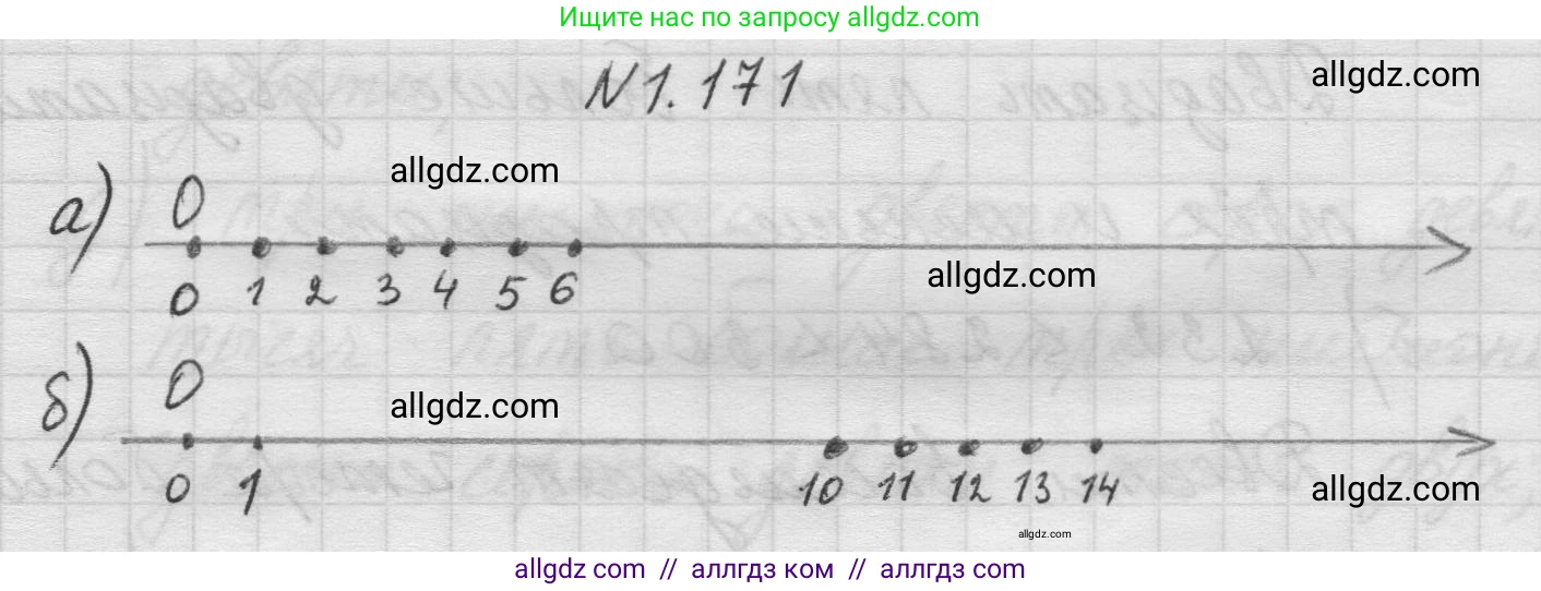 Математика, 5 класс Учебник, авторы: Виленкин Наум Яковлевич, Жохов Владимир Иванович, Чесноков Александр Семёнович, Александрова Лилия Александровна, Шварцбурд Семён Исаакович, издательство Просвещение, Москва, 2023, белого цвета, Часть 1, страница 35, номер 1.171, Решение 1