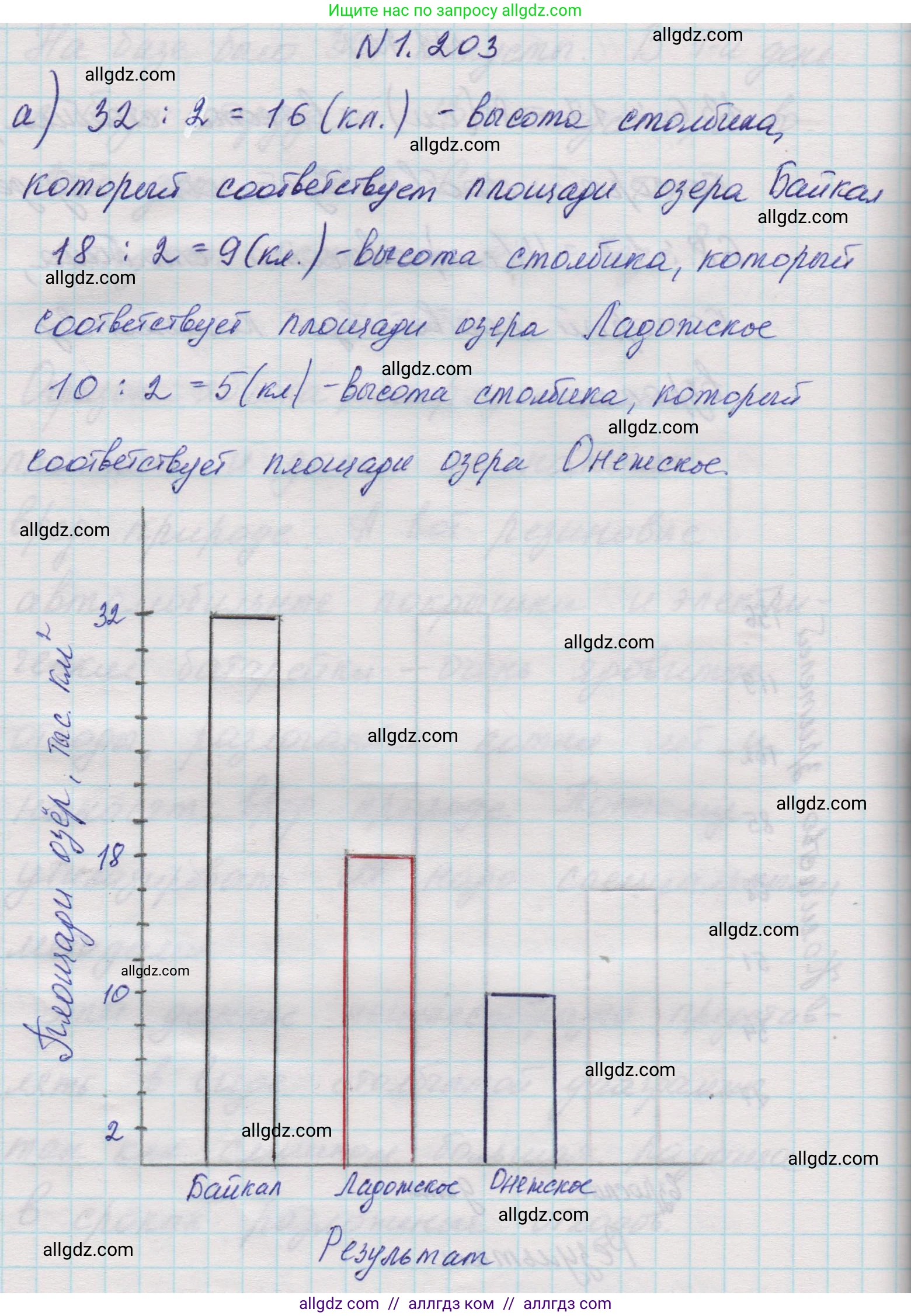 Математика, 5 класс Учебник, авторы: Виленкин Наум Яковлевич, Жохов Владимир Иванович, Чесноков Александр Семёнович, Александрова Лилия Александровна, Шварцбурд Семён Исаакович, издательство Просвещение, Москва, 2023, белого цвета, Часть 1, страница 39, номер 1.203, Решение 1