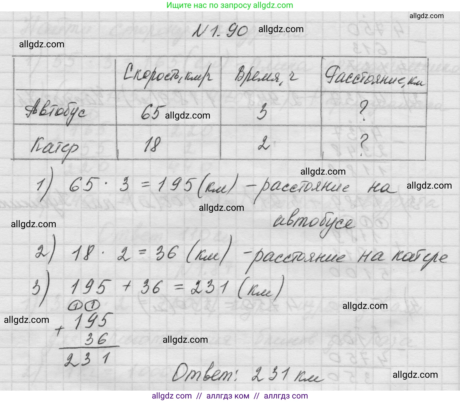 Математика, 5 класс Учебник, авторы: Виленкин Наум Яковлевич, Жохов Владимир Иванович, Чесноков Александр Семёнович, Александрова Лилия Александровна, Шварцбурд Семён Исаакович, издательство Просвещение, Москва, 2023, белого цвета, Часть 1, страница 21, номер 1.90, Решение 1
