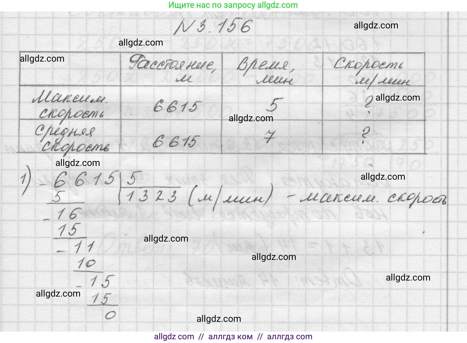 Математика, 5 класс Учебник, авторы: Виленкин Наум Яковлевич, Жохов Владимир Иванович, Чесноков Александр Семёнович, Александрова Лилия Александровна, Шварцбурд Семён Исаакович, издательство Просвещение, Москва, 2023, белого цвета, Часть 1, страница 95, номер 3.156, Решение 1