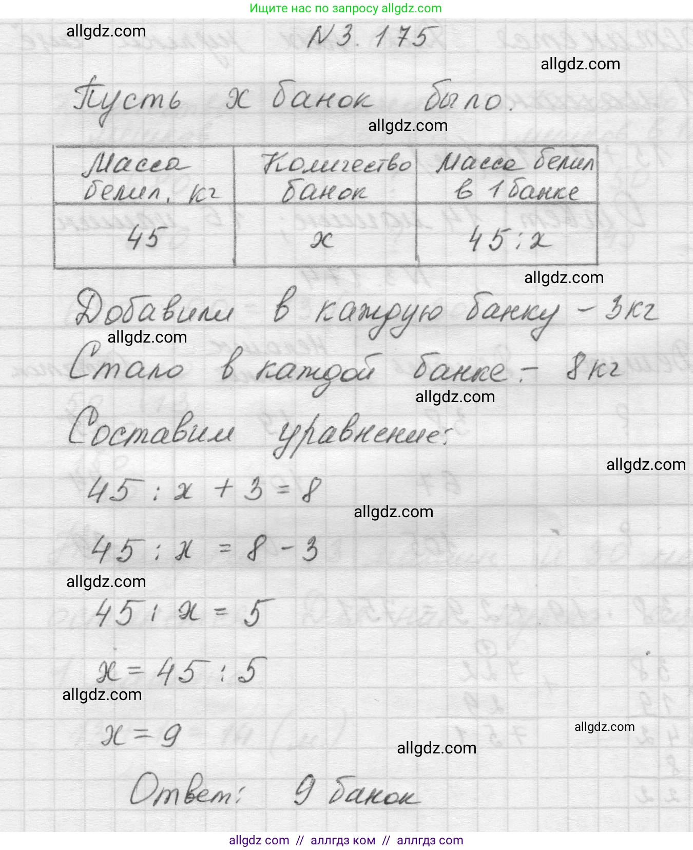 Математика, 5 класс Учебник, авторы: Виленкин Наум Яковлевич, Жохов Владимир Иванович, Чесноков Александр Семёнович, Александрова Лилия Александровна, Шварцбурд Семён Исаакович, издательство Просвещение, Москва, 2023, белого цвета, Часть 1, страница 97, номер 3.175, Решение 1