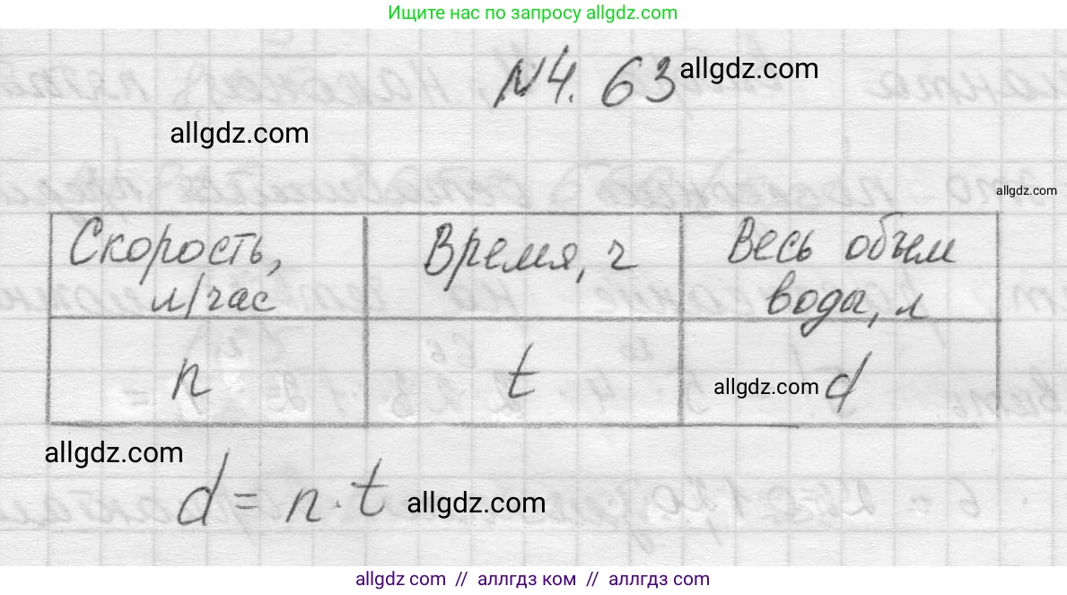 Математика, 5 класс Учебник, авторы: Виленкин Наум Яковлевич, Жохов Владимир Иванович, Чесноков Александр Семёнович, Александрова Лилия Александровна, Шварцбурд Семён Исаакович, издательство Просвещение, Москва, 2023, белого цвета, Часть 1, страница 139, номер 4.63, Решение 1