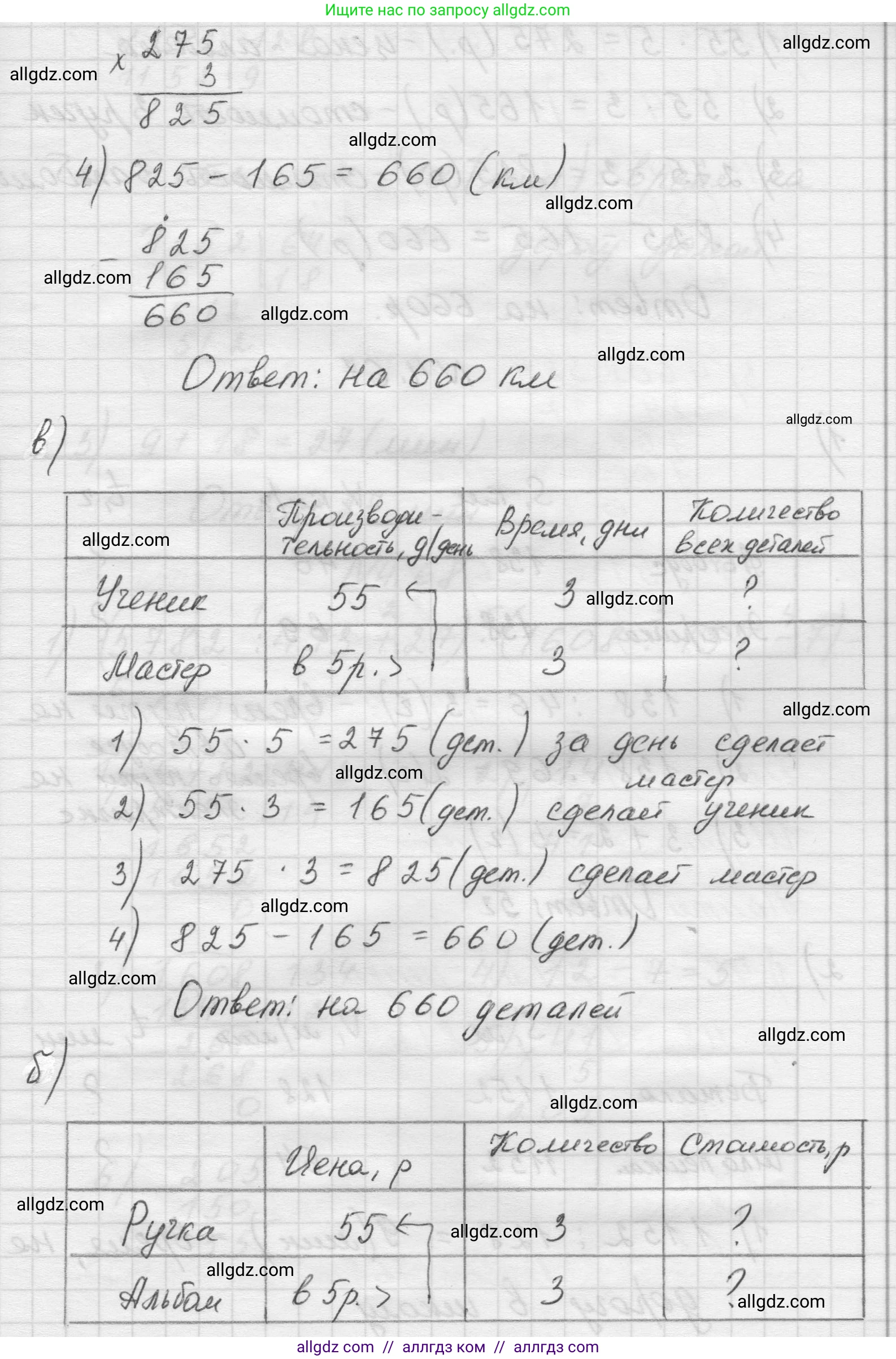 Математика, 5 класс Учебник, авторы: Виленкин Наум Яковлевич, Жохов Владимир Иванович, Чесноков Александр Семёнович, Александрова Лилия Александровна, Шварцбурд Семён Исаакович, издательство Просвещение, Москва, 2023, белого цвета, Часть 1, страница 140, номер 4.66, Решение 1 (продолжение 2)