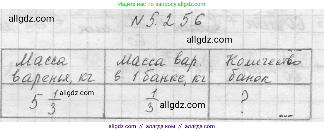 Математика, 5 класс Учебник, авторы: Виленкин Наум Яковлевич, Жохов Владимир Иванович, Чесноков Александр Семёнович, Александрова Лилия Александровна, Шварцбурд Семён Исаакович, издательство Просвещение, Москва, 2023, белого цвета, Часть 2, страница 44, номер 5.256, Решение 1