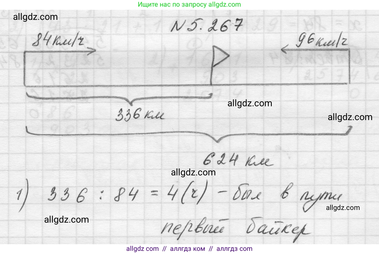 Математика, 5 класс Учебник, авторы: Виленкин Наум Яковлевич, Жохов Владимир Иванович, Чесноков Александр Семёнович, Александрова Лилия Александровна, Шварцбурд Семён Исаакович, издательство Просвещение, Москва, 2023, белого цвета, Часть 2, страница 46, номер 5.267, Решение 1